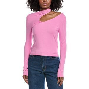 Lapointe Womens  Lightweight Jersey Top, Pink